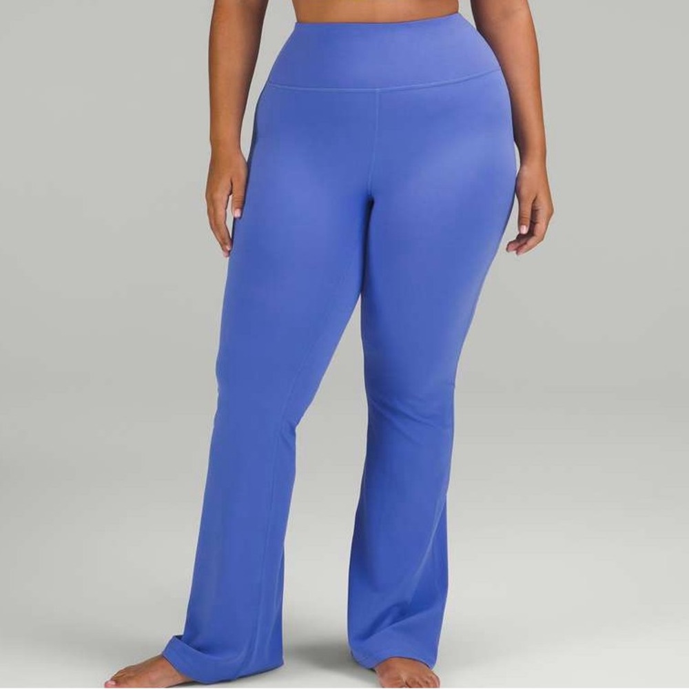 Lululemon Size 2 Wild indigo groove super high rise flared pant